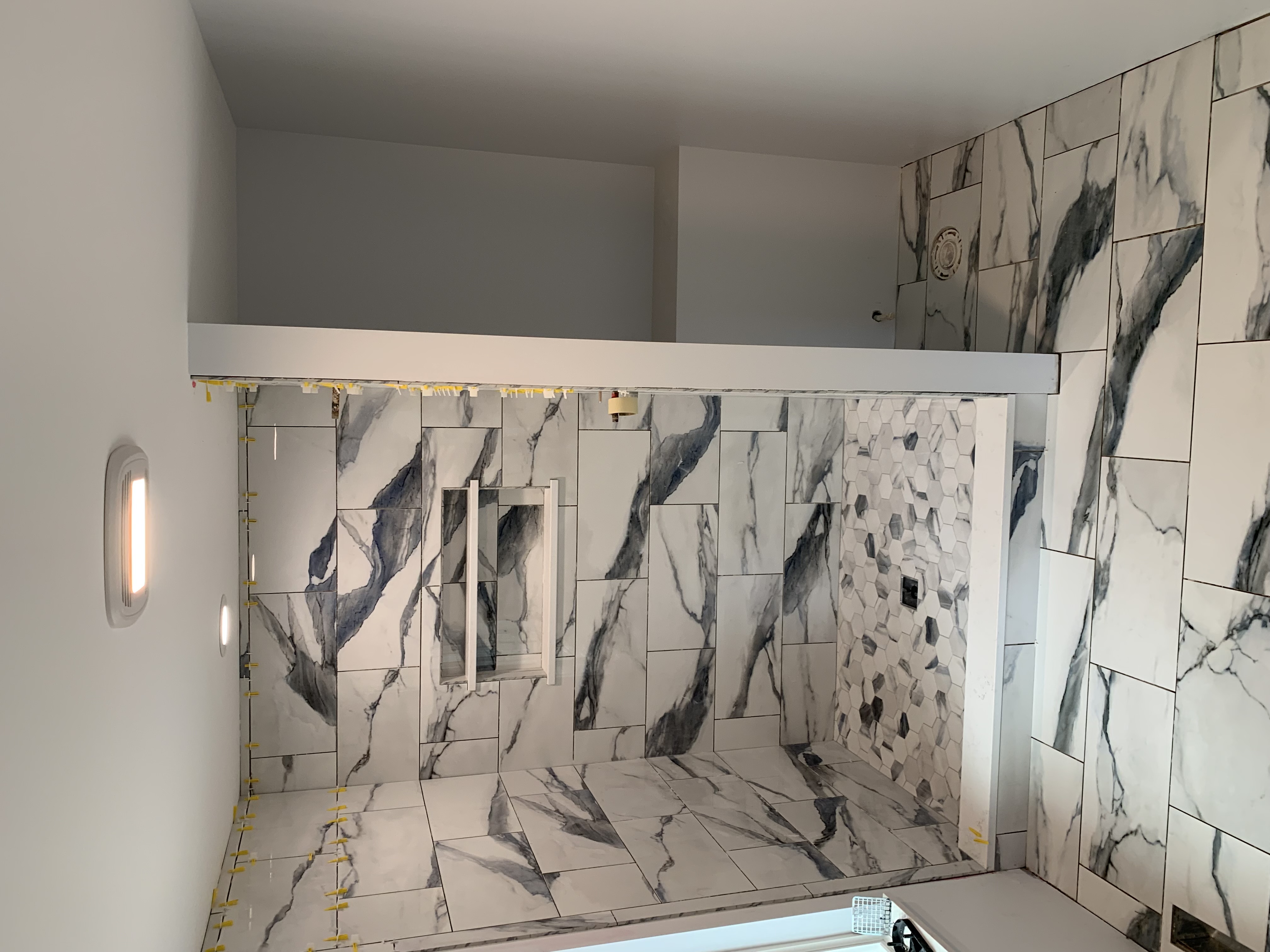 Book-matched marble